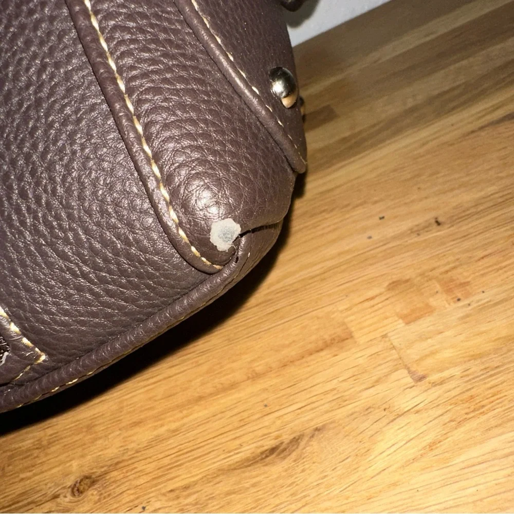 MONTANA WEST Satchel Brown Concealed Carry Shoulder Bag embroidered Read desc - Picture 11 of 12